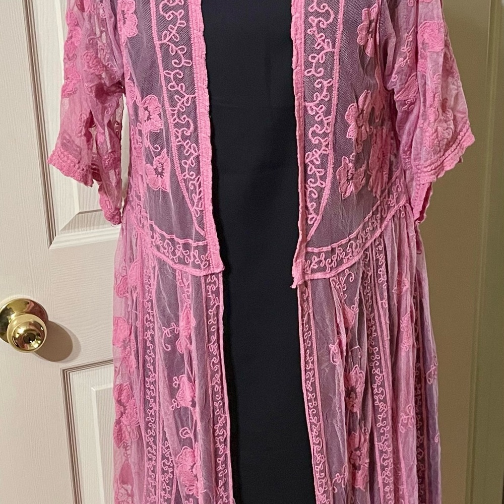 Ladies Lace Duster
